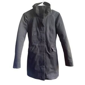 Patagonia Goose‎ Down Parka Coat Black H2NO Performance Insulated
Lining XS